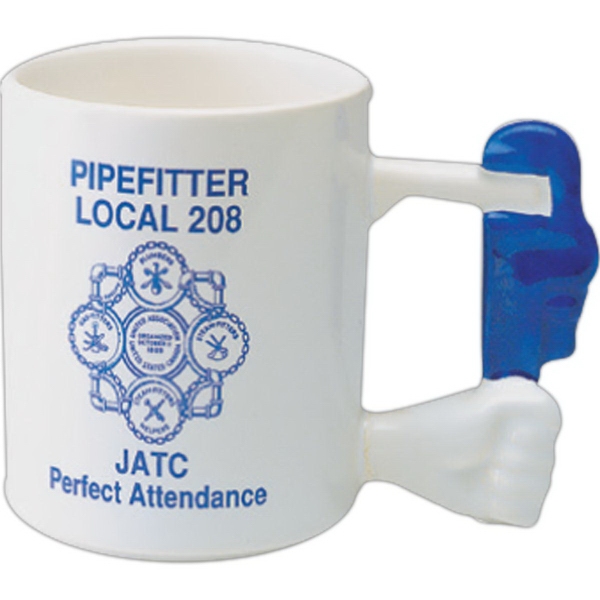 Hammer Handle Shaped Mugs, Customized With Your Logo!