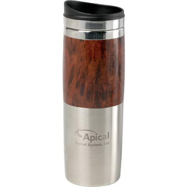 Canadian Manufactured Contrast Wood Tumblers, Custom Designed With Your Logo!