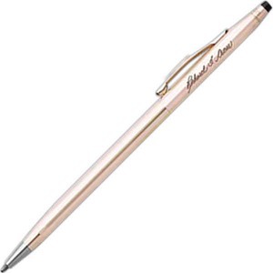 14 Karat Gold Filled and Rolled Gold Classic Century Cross Pens, Custom Printed With Your Logo!