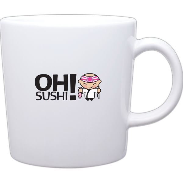 Glossy Ceramic Mugs, Custom Imprinted With Your Logo!