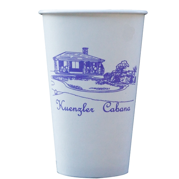 Disposable Hot and Cold Paper Cups, Custom Printed With Your Logo!