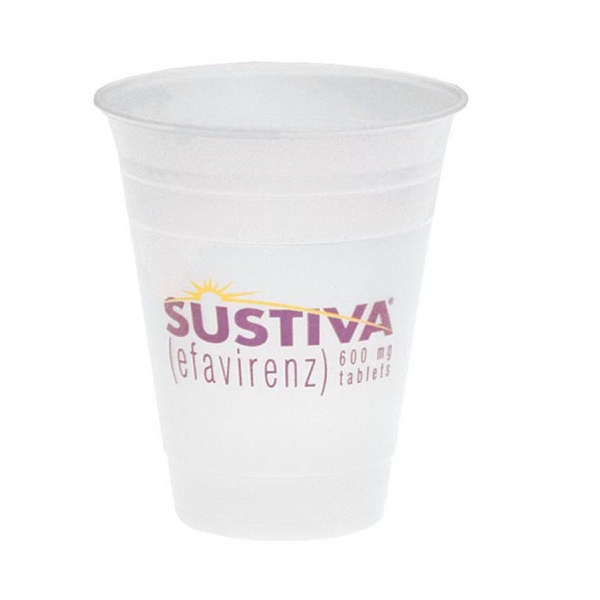 Disposable Translucent Cups, Custom Decorated With Your Logo!