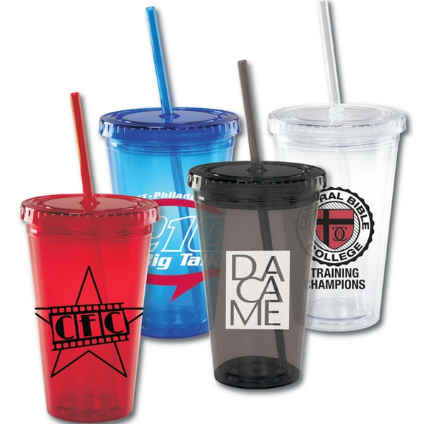 Acrylic Tumblers, Custom Imprinted With Your Logo!