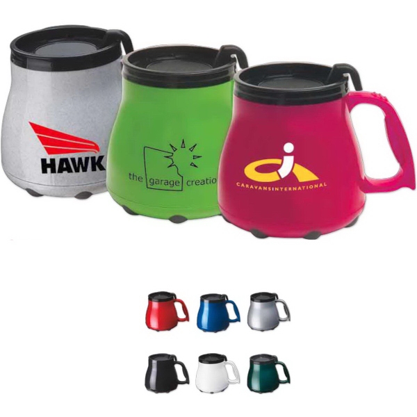 Lower Rider Travel Mugs, Custom Imprinted With Your Logo!