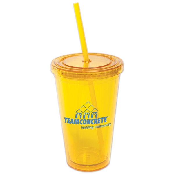 Acrylic Drinking Cups, Custom Imprinted With Your Logo!