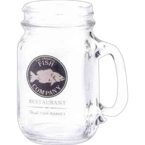 custom imprinted 16oz mason