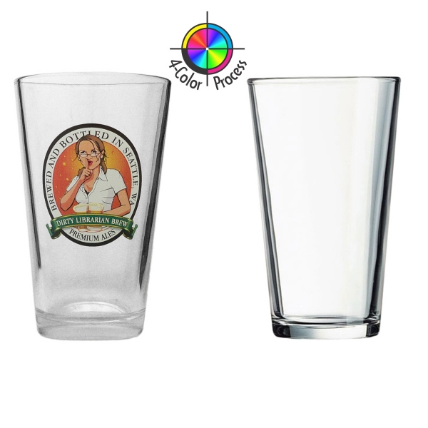 Acrylic Pint Glasses, Custom Made With Your Logo!