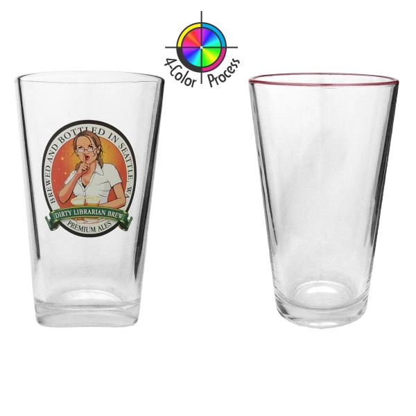 Acrylic Pint Glasses, Custom Made With Your Logo!