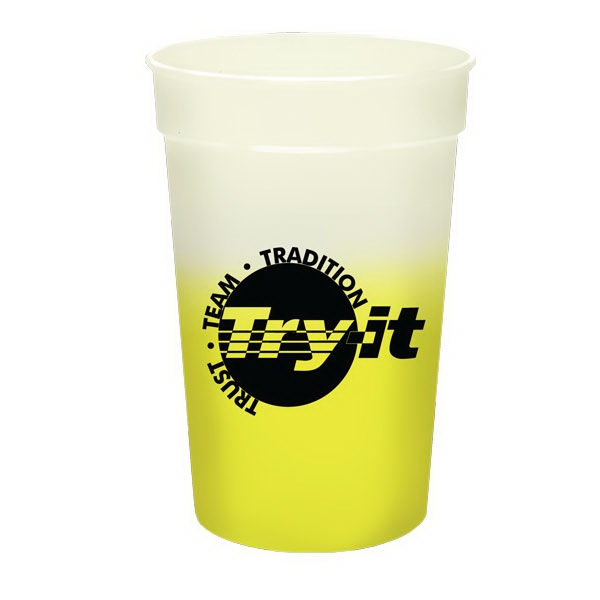 Mood Color Changing Stadium Cups, Custom Imprinted With Your Logo!