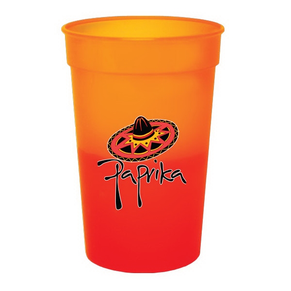 Mood Color Changing Stadium Cups, Custom Imprinted With Your Logo!