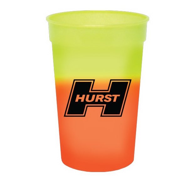 Mood Color Changing Stadium Cups, Custom Imprinted With Your Logo!