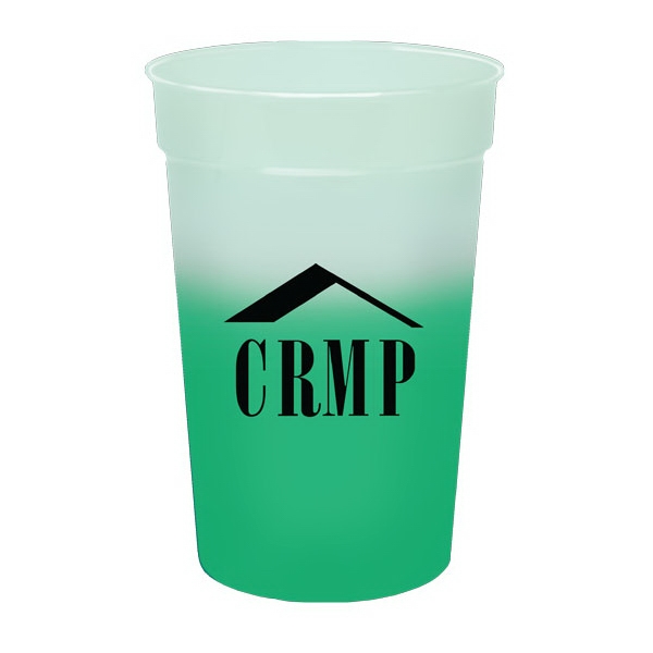 Mood Color Changing Stadium Cups, Custom Imprinted With Your Logo!