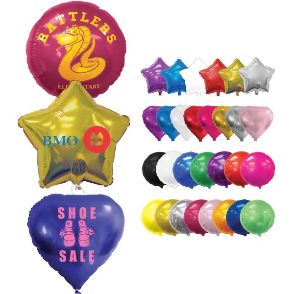 Custom Imprinted Mylar Balloons