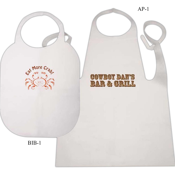 Lobster And Crab Seafood Bibs, Custom Imprinted With Your Logo!