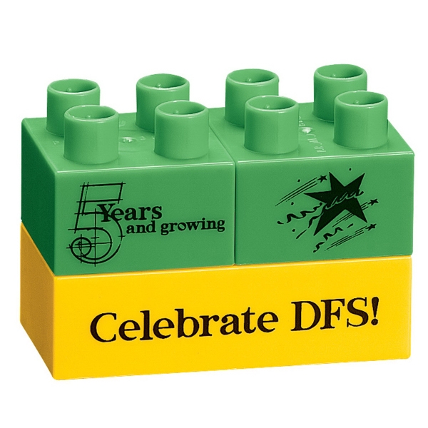 Promo Blocks Starter Sets, Custom Imprinted With Your Logo!