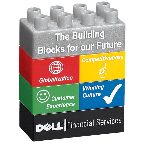 Custom Printed Promo Blocks Stack Sets