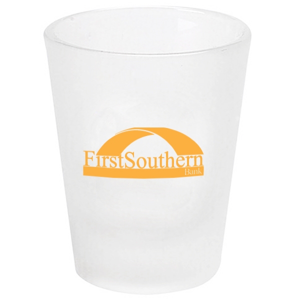 Frosted Shotglasses, Custom Imprinted With Your Logo!