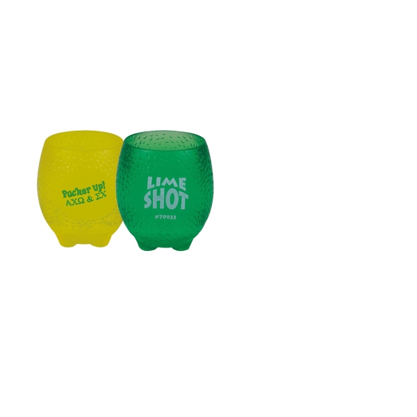 Lemon Lime Shot Glasses, Custom Imprinted With Your Logo!