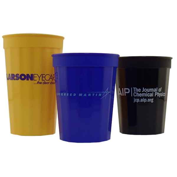 Disposable Stadium Cups, Custom Designed With Your Logo!