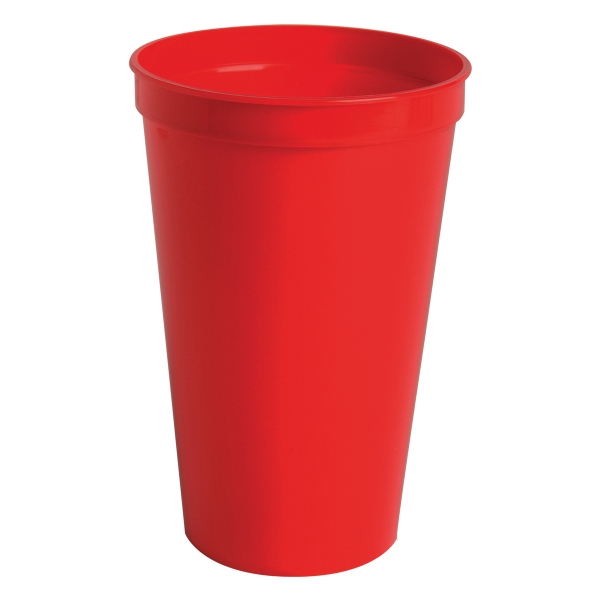 22oz. Stadium Cups For Under A Dollar, Custom Imprinted With Your Logo!