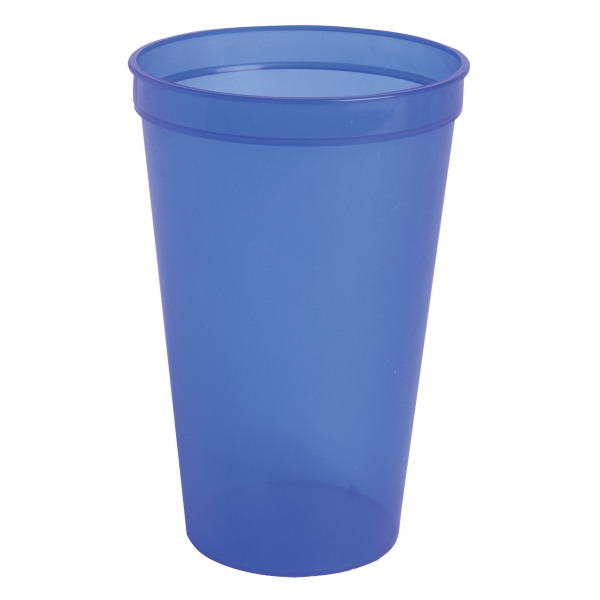 22oz. Stadium Cups For Under A Dollar, Custom Imprinted With Your Logo!