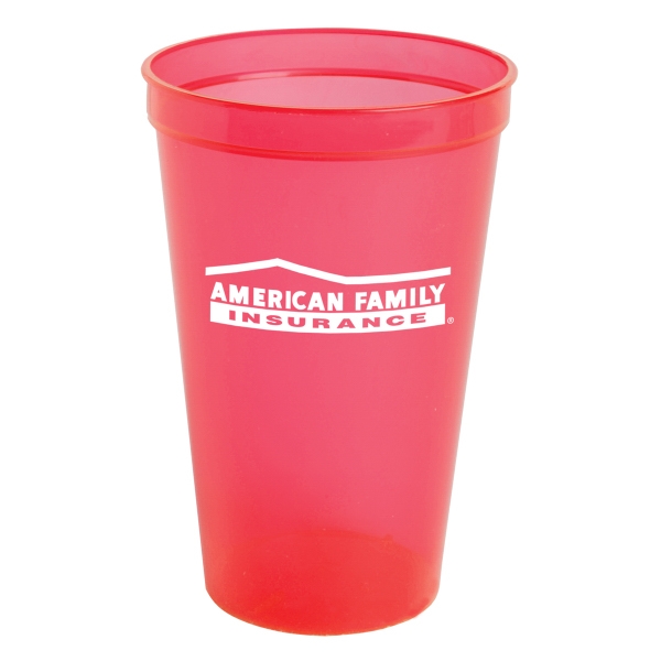 22oz. Stadium Cups For Under A Dollar, Custom Imprinted With Your Logo!