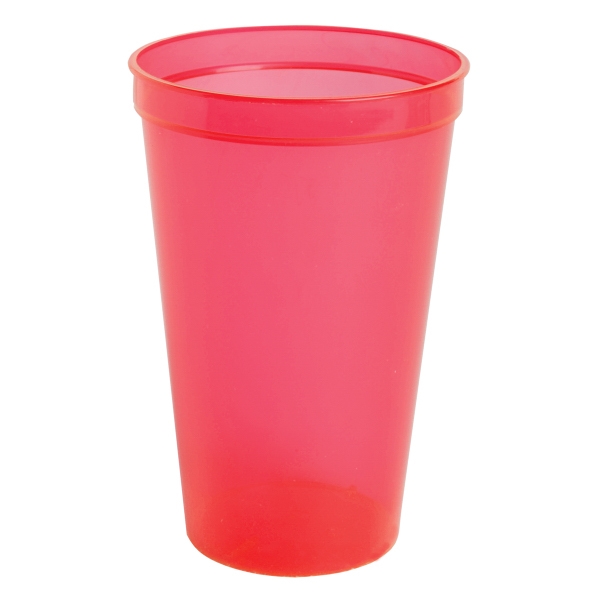 22oz. Stadium Cups For Under A Dollar, Custom Imprinted With Your Logo!