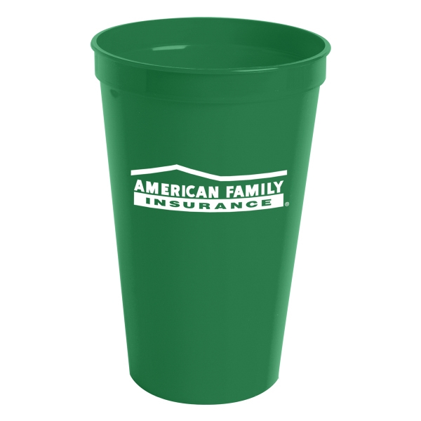 22oz. Stadium Cups For Under A Dollar, Custom Imprinted With Your Logo!