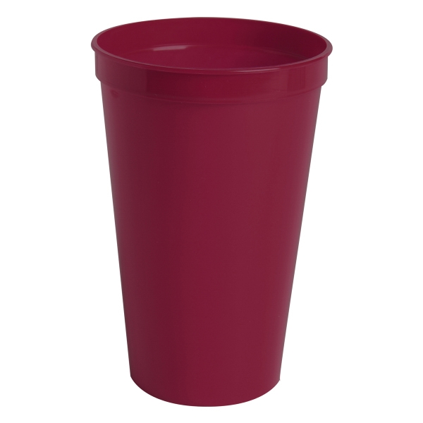 22oz. Stadium Cups For Under A Dollar, Custom Imprinted With Your Logo!