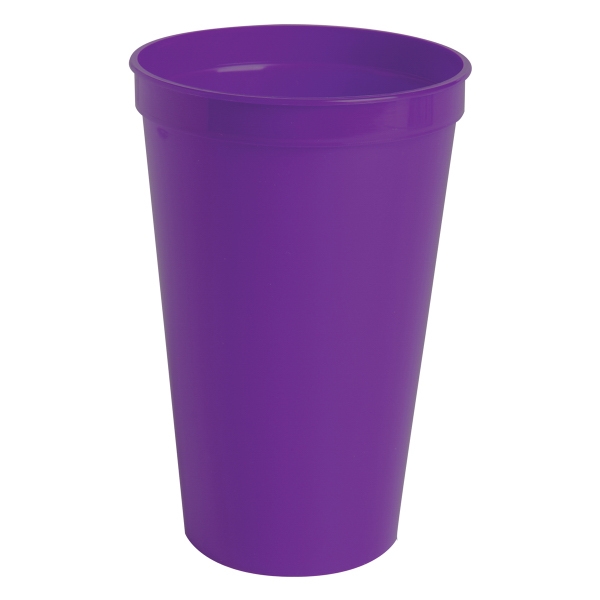 22oz. Stadium Cups For Under A Dollar, Custom Imprinted With Your Logo!