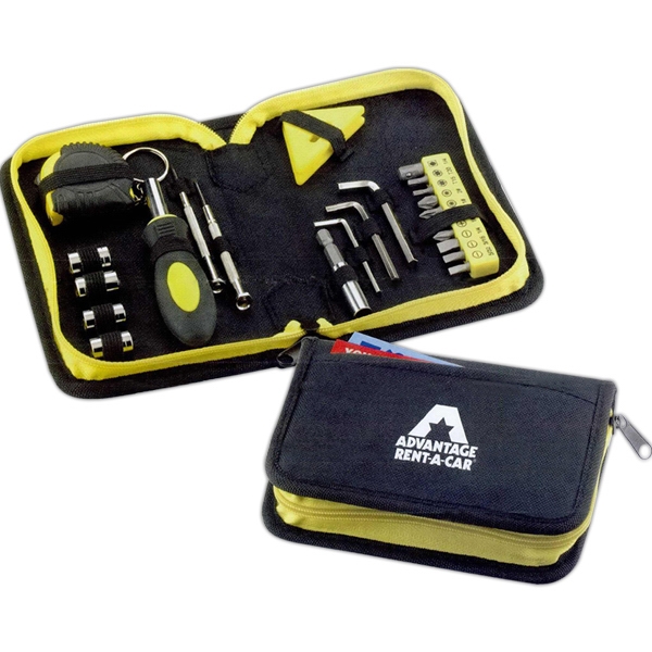 Custom Printed Tool Kits with Zippered Pouches