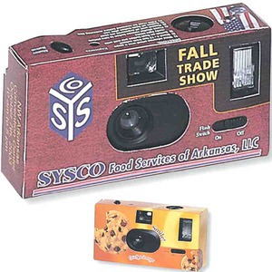 27 Exposure Disposable Cameras, Personalized With Your Logo!