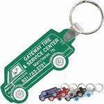 Custom Printed Van Shaped Key Tag