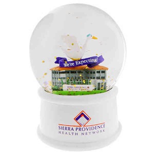 Custom Snow Globes, Customized With Your Logo!