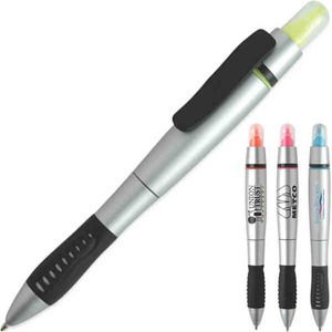 Custom Printed 3 Day Service 2-in-1 Highlighter Pens
