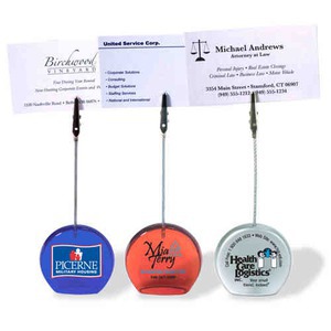Alligator Clip Magnetic Memo Holders, Custom Printed With Your Logo!