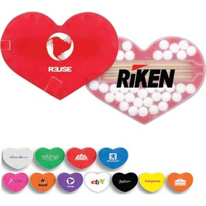 Heart Shaped Mints, Personalized With Your Logo!
