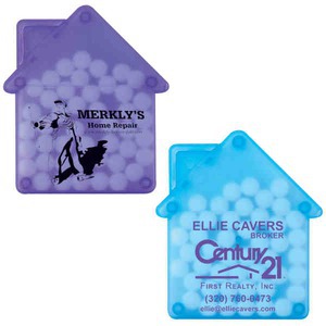 House Shaped Mints, Custom Decorated With Your Logo!