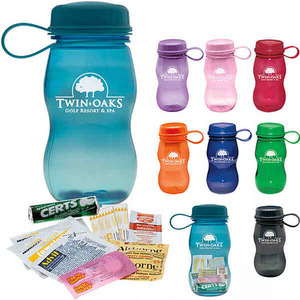 Sport Bottles with First Aid Kits, Custom Printed With Your Logo!