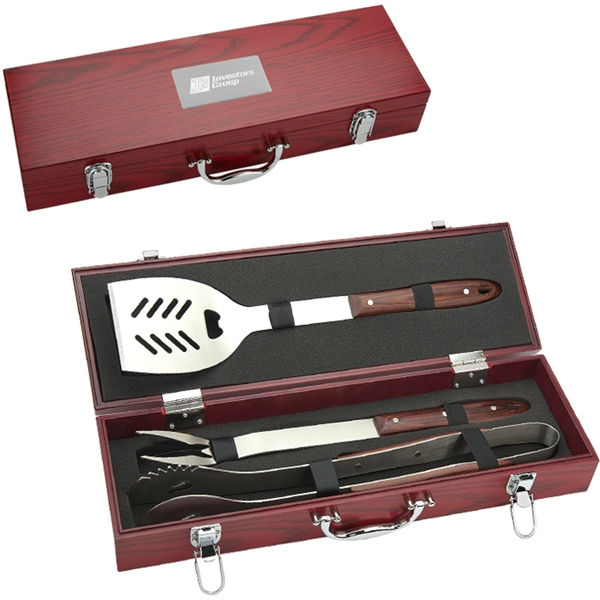 BBQ and Grilling Sets, Customized With Your Logo!