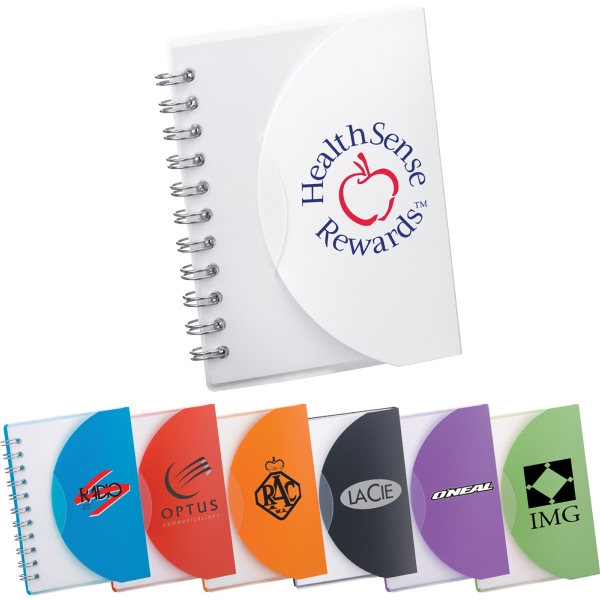 Junior Sized Spiral Notebooks, Custom Printed With Your Logo!