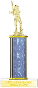 Custom Printed Female Junior League Baseball Trophies