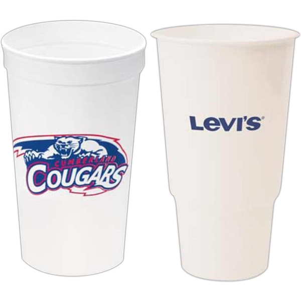 Disposable Stadium Cups, Custom Designed With Your Logo!