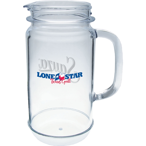 Mason Jar Pitcher Mugs, Custom Printed With Your Logo!