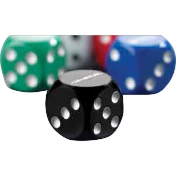 Loaded Dice, Custom Printed With Your Logo!