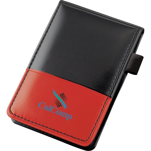 1 Day Service Leatherette Pocket Jotter Portfolios, Customized With Your Logo!