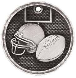 Football Motion Medals, Custom Decorated With Your Logo!