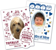 Custom Printed 3D Magnetic Picture Frames