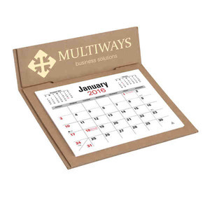 4 Sheet 3 Month Planner Commercial Calendars, Custom Imprinted With Your Logo!