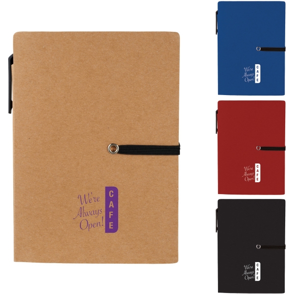 Two Tone Spiral Notebook, Custom Printed With Your Logo!